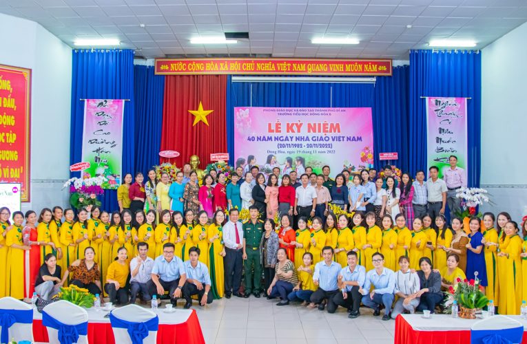 LỄ KỶ NIỆM 40 NĂM NGÀY NHÀ GIÁO VIỆT NAM (20/11/1982 – 20/11/2022