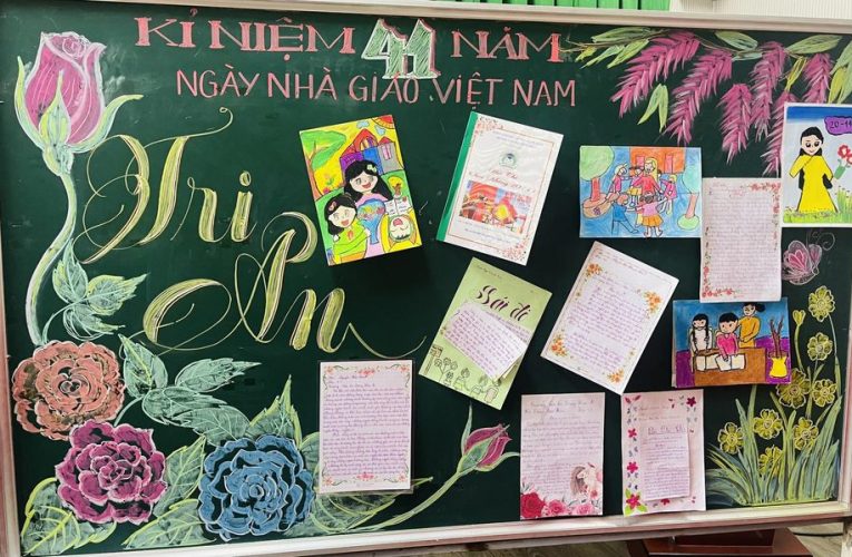 CHÀO MỪNG KỈ NIỆM 41 NĂM NGÀY NHÀ GIÁO VIỆT NAM 