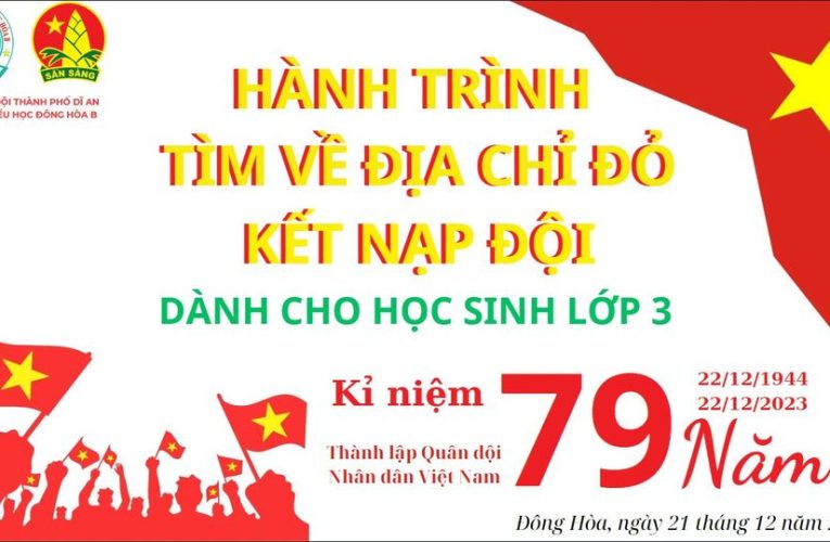 HÀNH TRÌNH TÌM VỀ ĐỊA CHỈ ĐỎ 